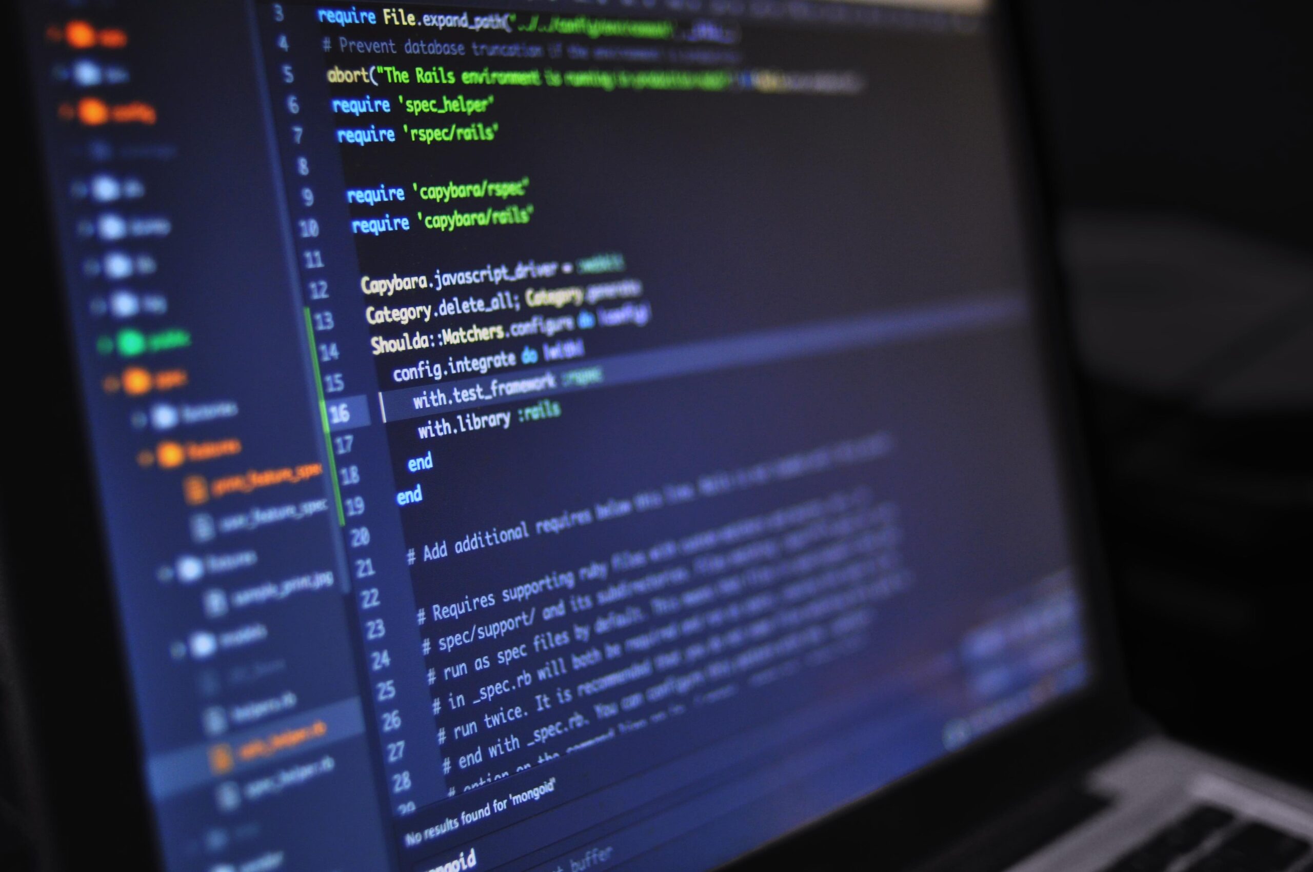 Lignes de code pour un logiciel